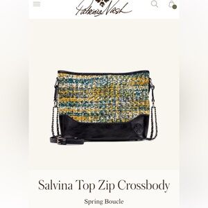 Patricia Nash Salvina Top Zip Crossbody